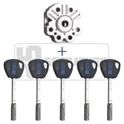 MOTTURA 3D Пакет - Патрон + 5 ключа - Триизмерна сигурност